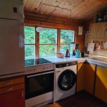 Charming Norwegian Log Cabin With Grass Roof Дом отдыха Эбельтофт