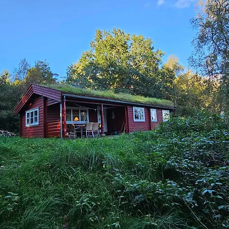 Charming Norwegian Log With Grass Roof Дом отдыха Эбельтофт