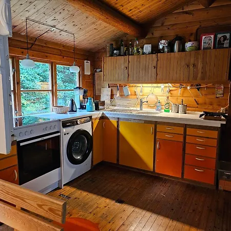 Charming Norwegian Log With Grass Roof Дом отдыха Эбельтофт