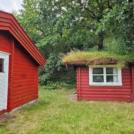 Charming Norwegian Log With Grass Roof Дом отдыха Эбельтофт